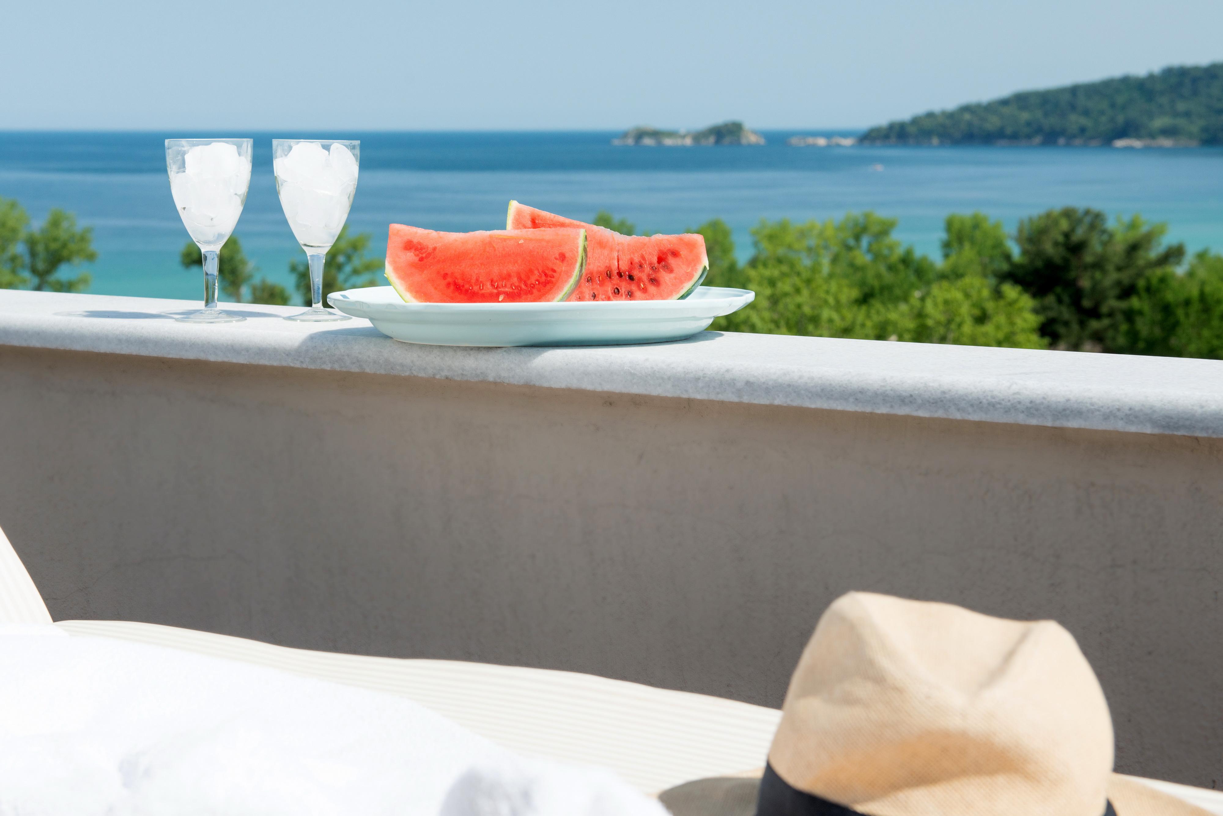 Mare Monte Small Boutique Hotel Chrisi Ammoudia Exteriör bild