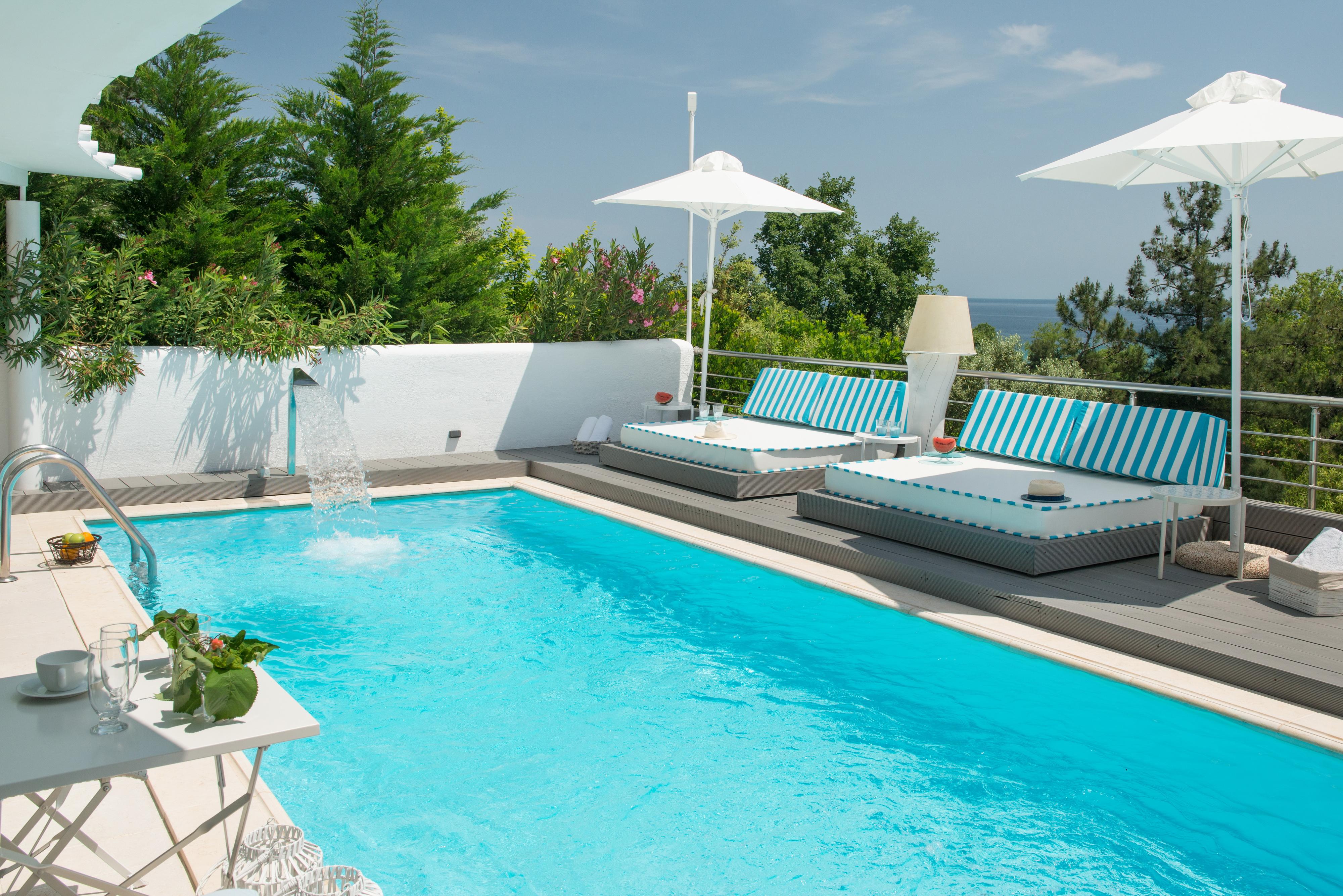 Mare Monte Small Boutique Hotel Chrisi Ammoudia Exteriör bild